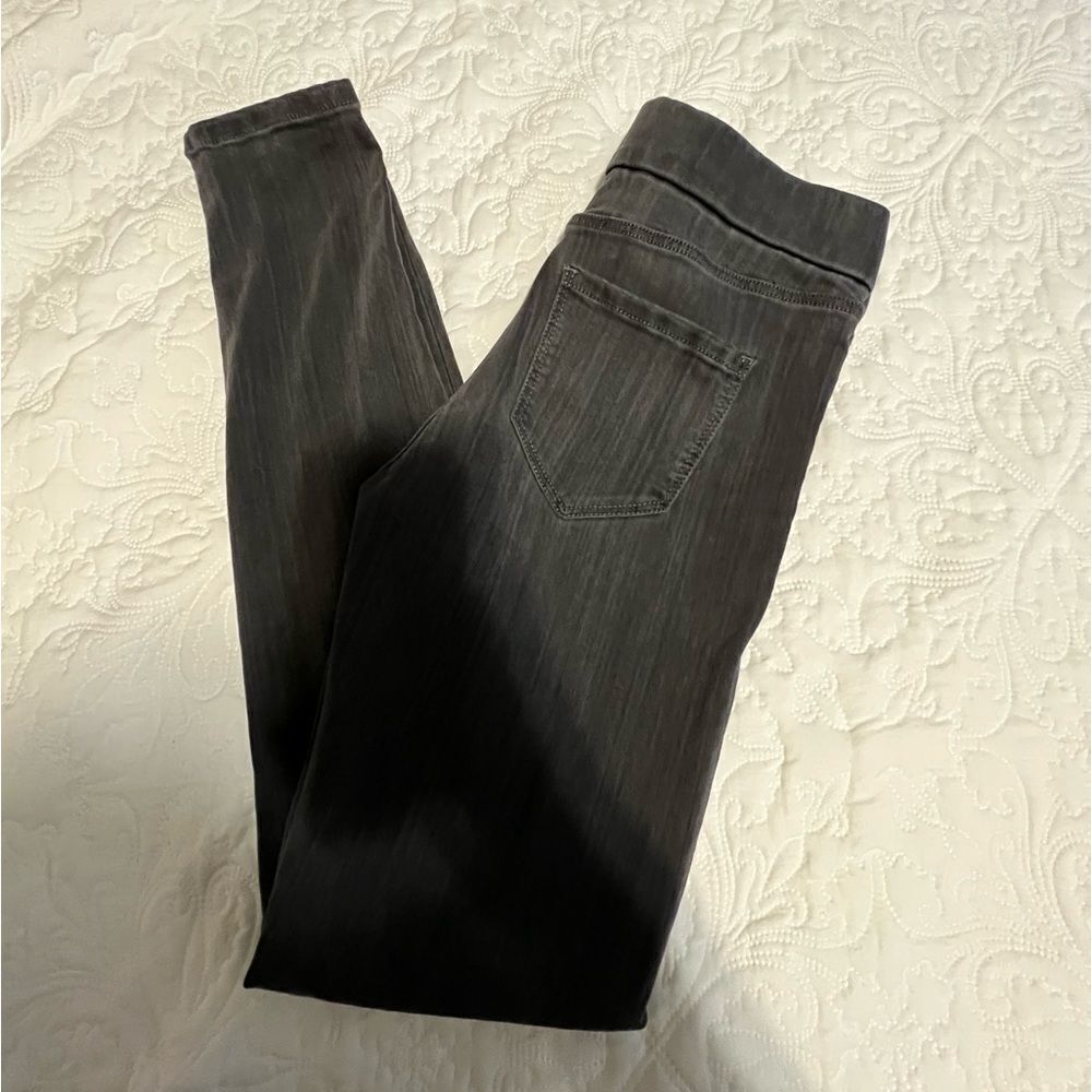 Liverpool the skinny pull-on washed black stretch high rise jeans size 6/28 - Picture 3 of 10